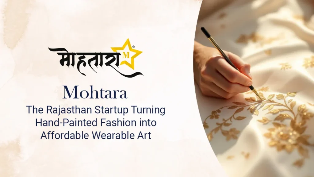 Rajasthan hand painted fashion startup