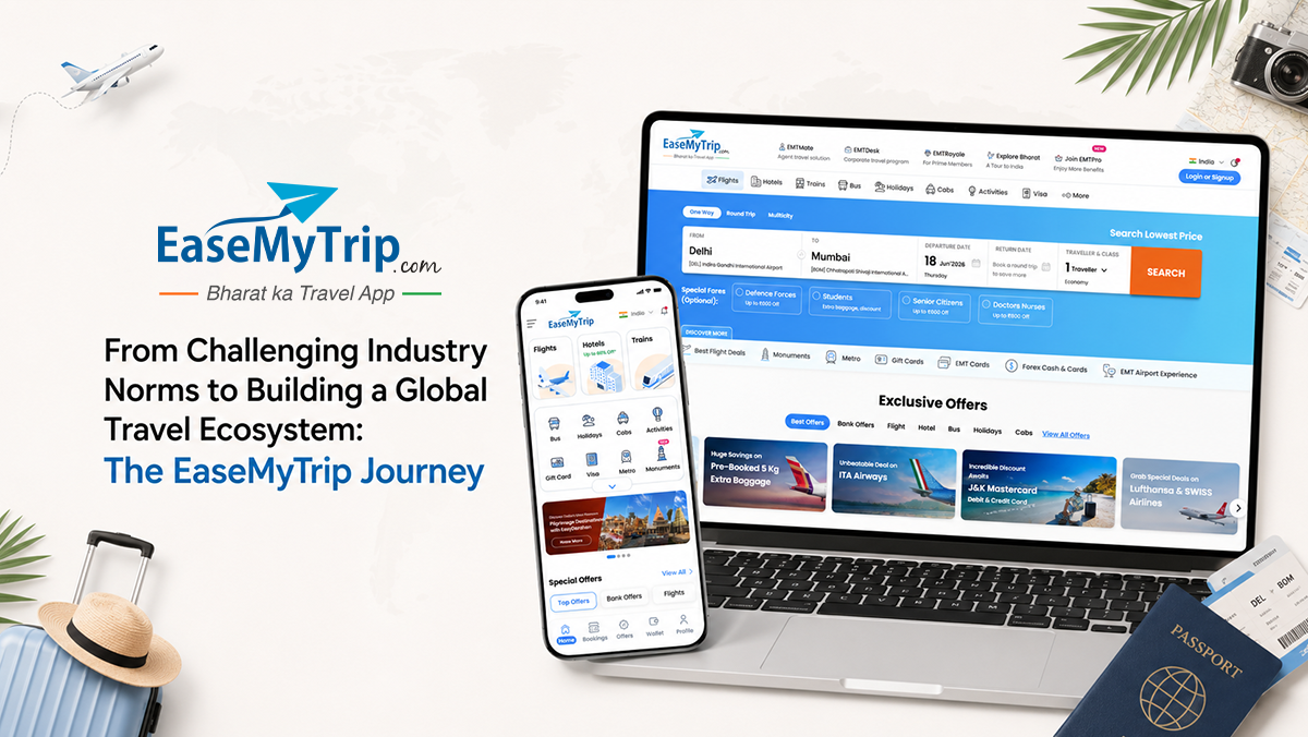 EaseMyTrip Journey