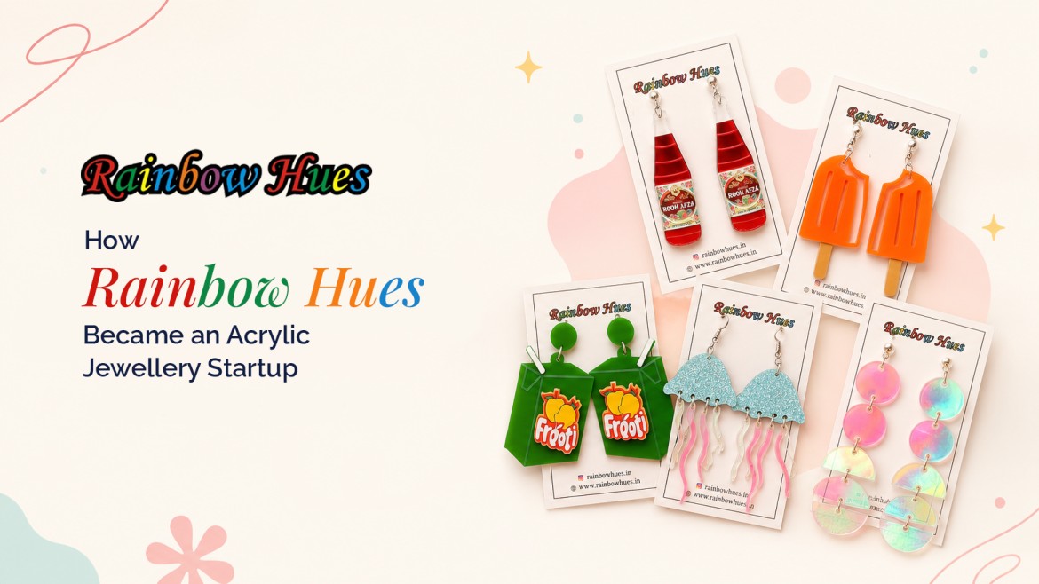 acrylic jewellery startup