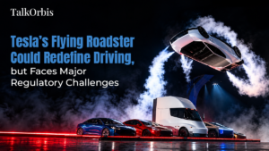Tesla’s flying Roadster